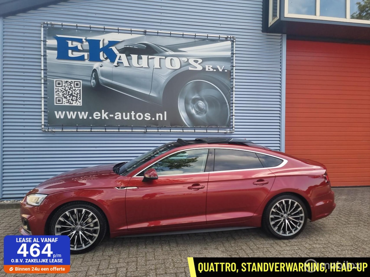 Audi A5 Sportback - 2.0 TFSI MHEV quattro Sport S-line Edition 252 - AutoWereld.nl