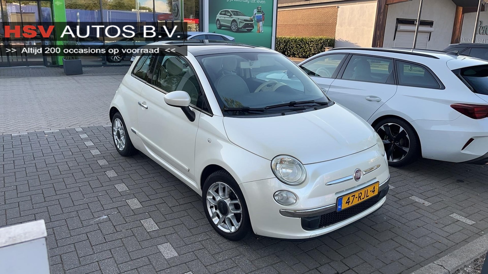 Fiat 500 - 1.2 Lounge airco LM org NL - AutoWereld.nl