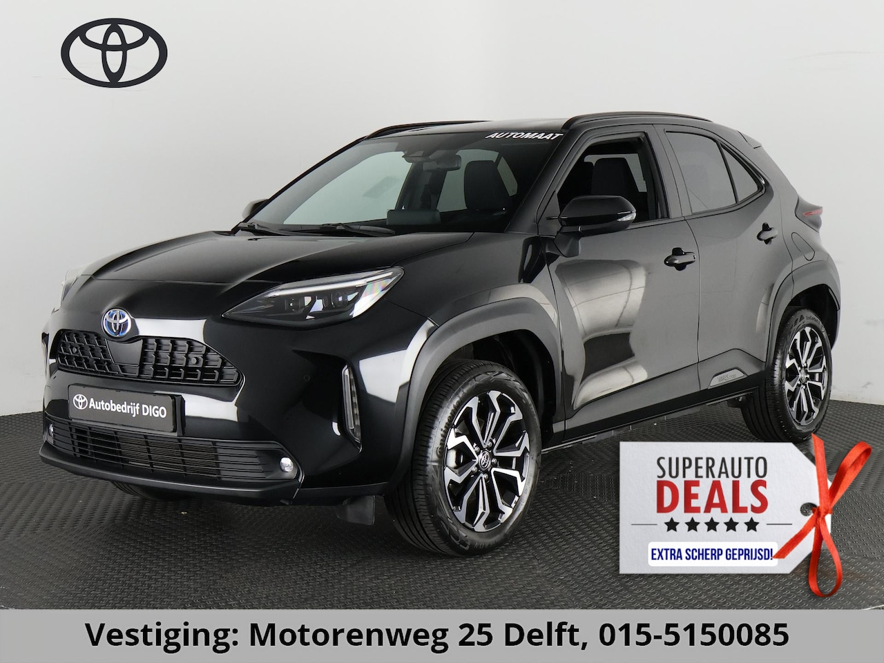 Toyota Yaris Cross - 1.5 HYBRID DYNAMIC BUSINESS PLUS GARANTIE 3-2034 NAVI.CAMERA.PRIVACY GLASS ETC - AutoWereld.nl