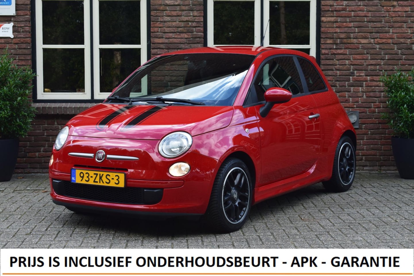 Fiat 500 - 0.9 TwinAir Sport Airconditioning | 16Inch - AutoWereld.nl