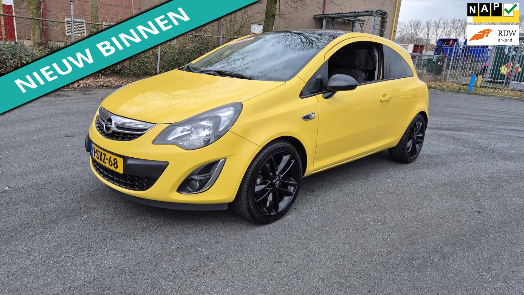 Opel Corsa - 1.4 Turbo Color Ed. NETTE EN SPORTIEVE AUTO RIJDT EN SCHAKELT GOED - AutoWereld.nl