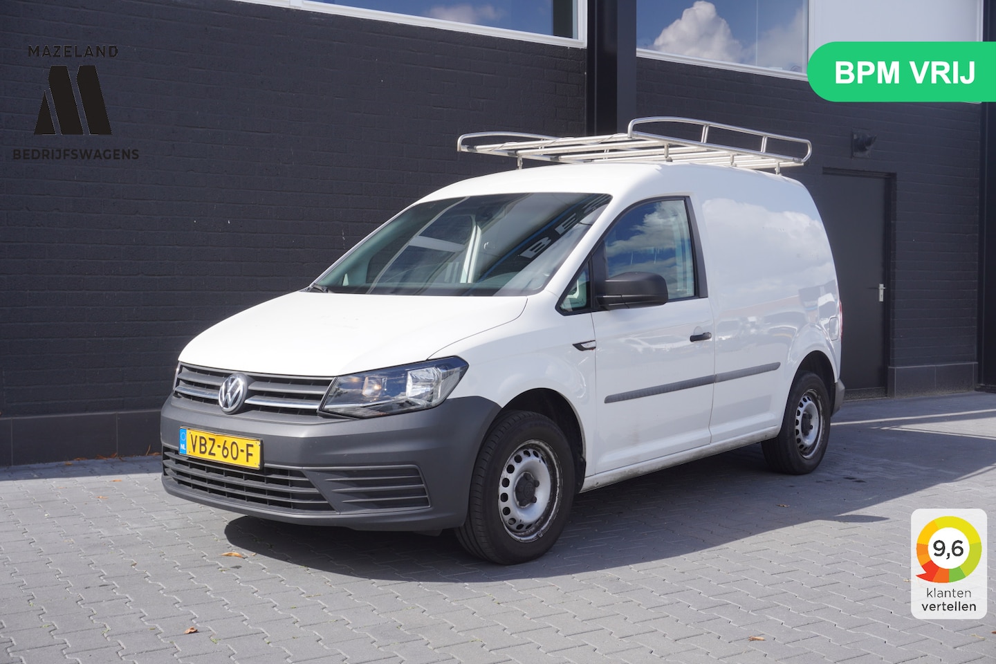 Volkswagen Caddy - 2.0 TDI EURO 6 - Airco - PDC - Imperiaal - € 11.900,- Excl. - AutoWereld.nl