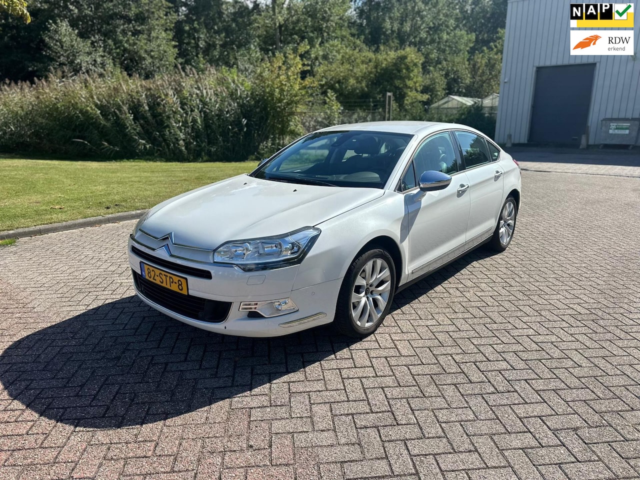 Citroën C5 - 1.6 THP Business/AIRCO/CRUISE/HALF LEDER/NAVI/PARKEERSENS VOOR-ACHTER/TREKHAAK - AutoWereld.nl