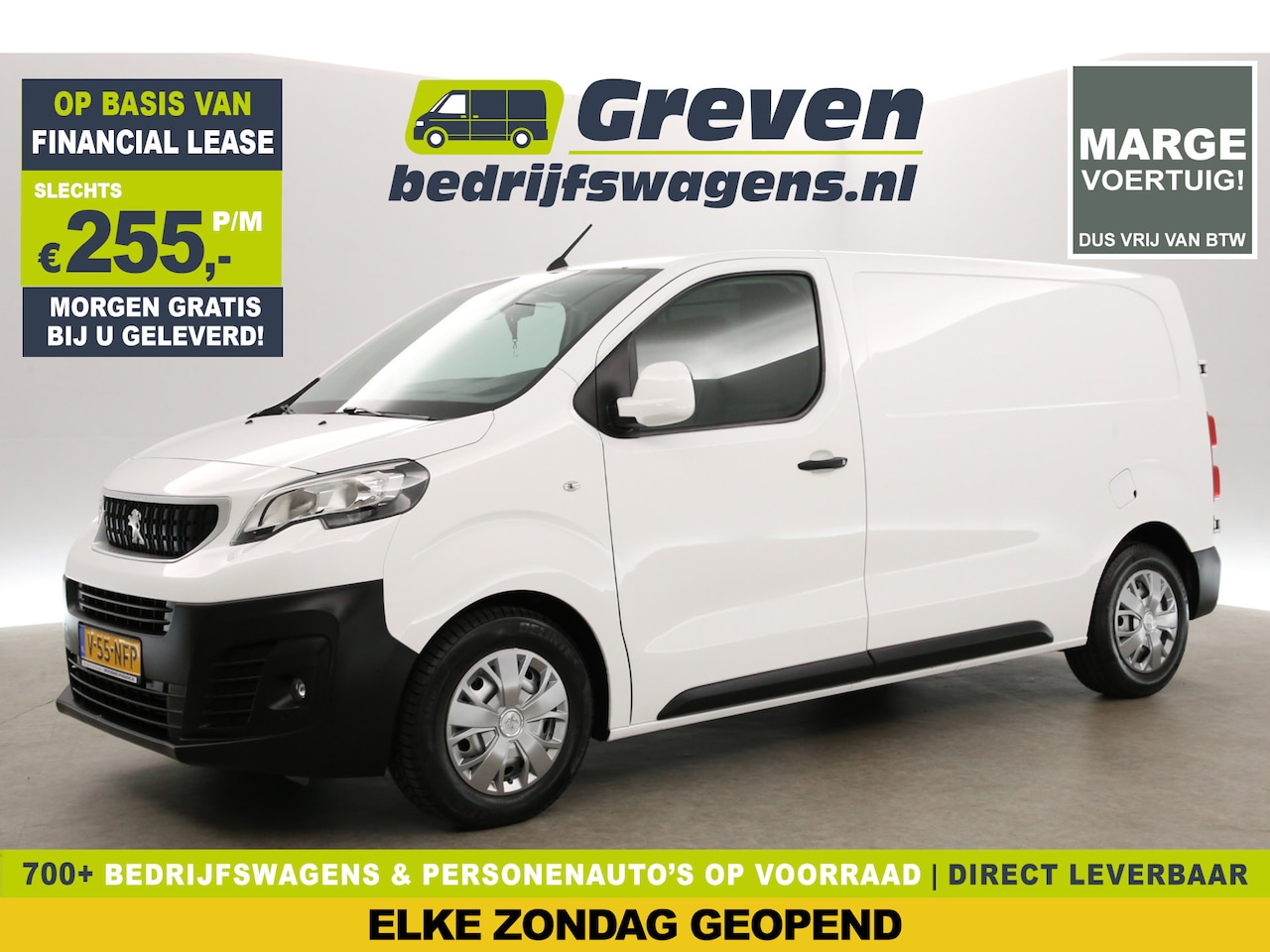 Peugeot Expert - 226S 1.6 BlueHDI L2H1 | MARGE | Airco | 360 Camera | Carplay | Cruise | 3-Zits | Navigatie - AutoWereld.nl