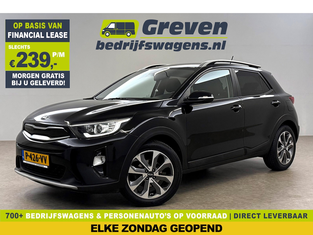Kia Stonic - 1.0 T-GDi ComfortLine | Camera | LED | Carplay | Cruise | Airco | Parkeersens. | 17"LMV - AutoWereld.nl