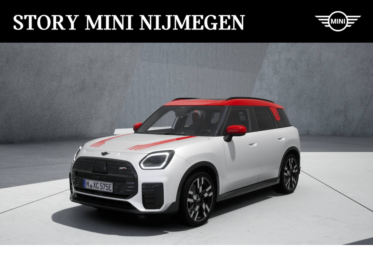 MINI Countryman - Cooper SE ALL4 Automaat / John Cooper Works / Pakket L / 20" JCW Flag Spoke 2-tone - AutoWereld.nl
