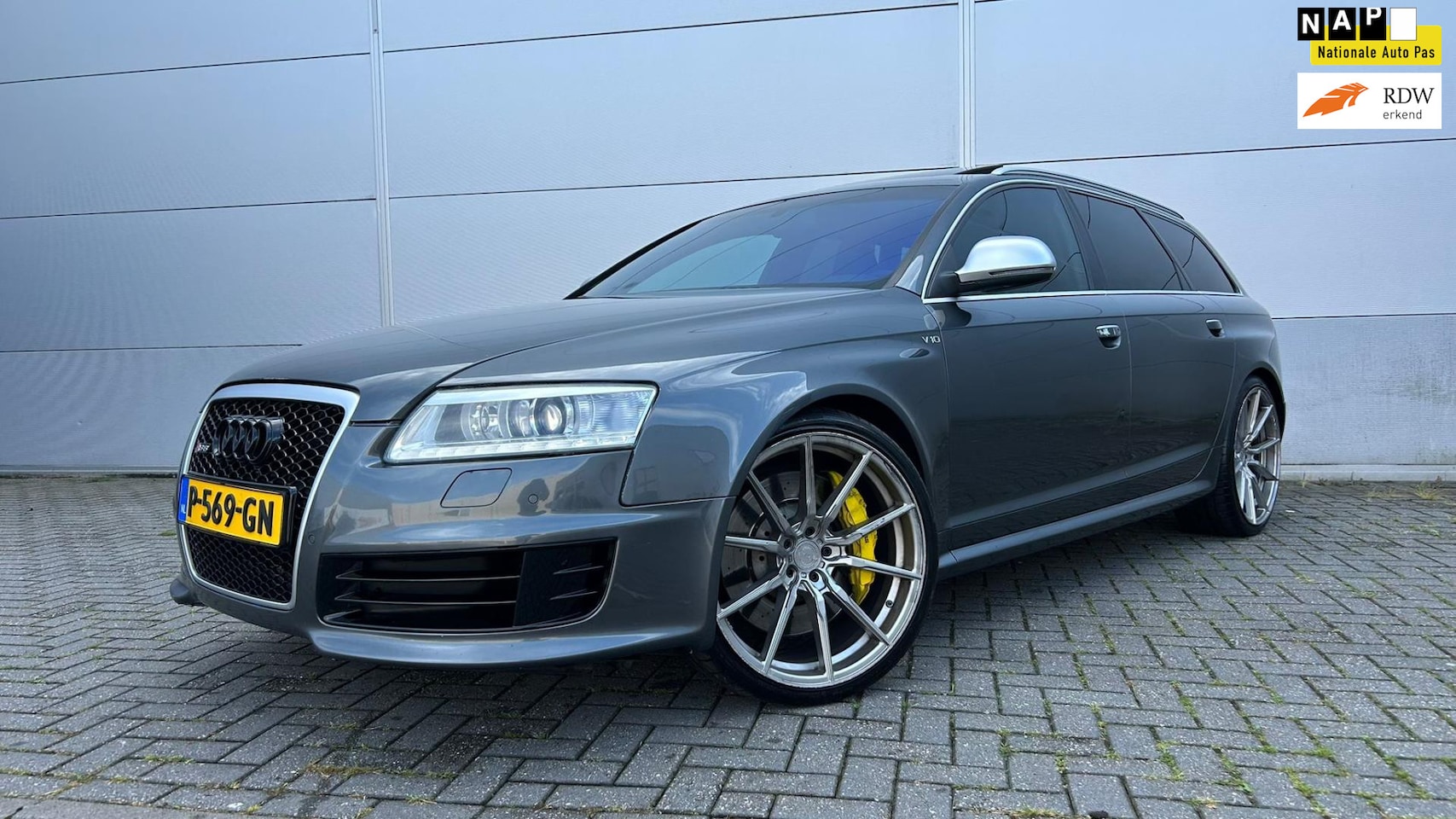 Audi A6 Avant - 5.0 TFSI RS6 Aut, Miltek, Schuifdak, Carbon, 580PK - AutoWereld.nl