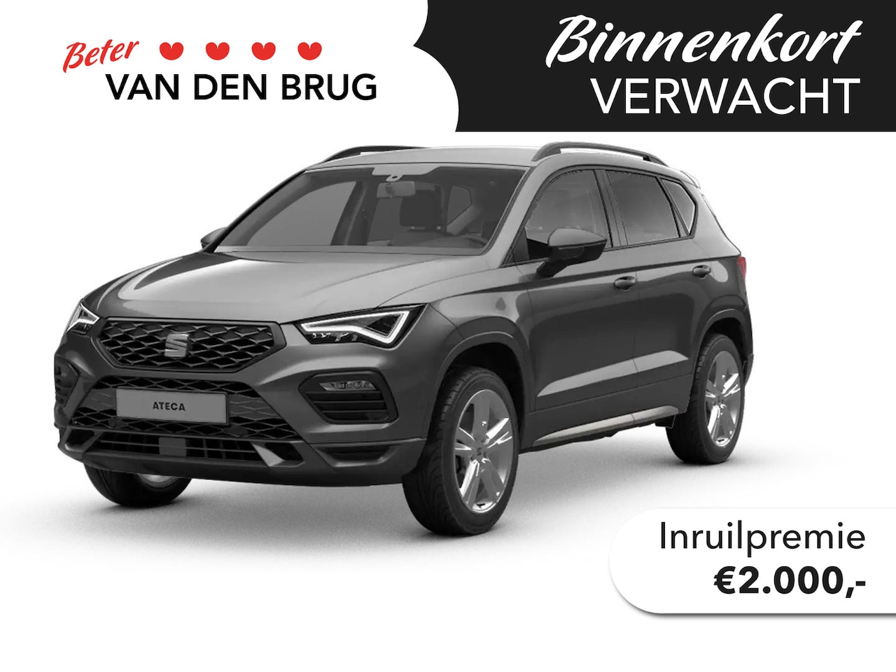 SEAT Ateca - FR Business Intense 1.5 110 kW / 150 pk TSI SUV 7 | Trekhaak | 18" lichtmetalen velgen - AutoWereld.nl
