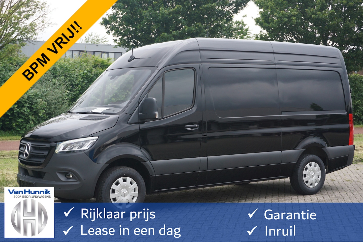 Mercedes-Benz Sprinter - 317CDI Pro L2H2 BPM VRIJ!! 10.25" Mbux Cam, Gev. Stoel, 3.5T Trekgewicht, LED!! NR. A720* - AutoWereld.nl