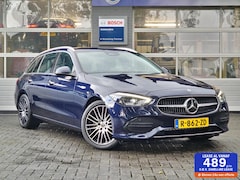Mercedes-Benz C-klasse Estate - 180 Luxury Line|Trekhaak|LED|Leder|360'Camera|Carplay|Memory stoelen|