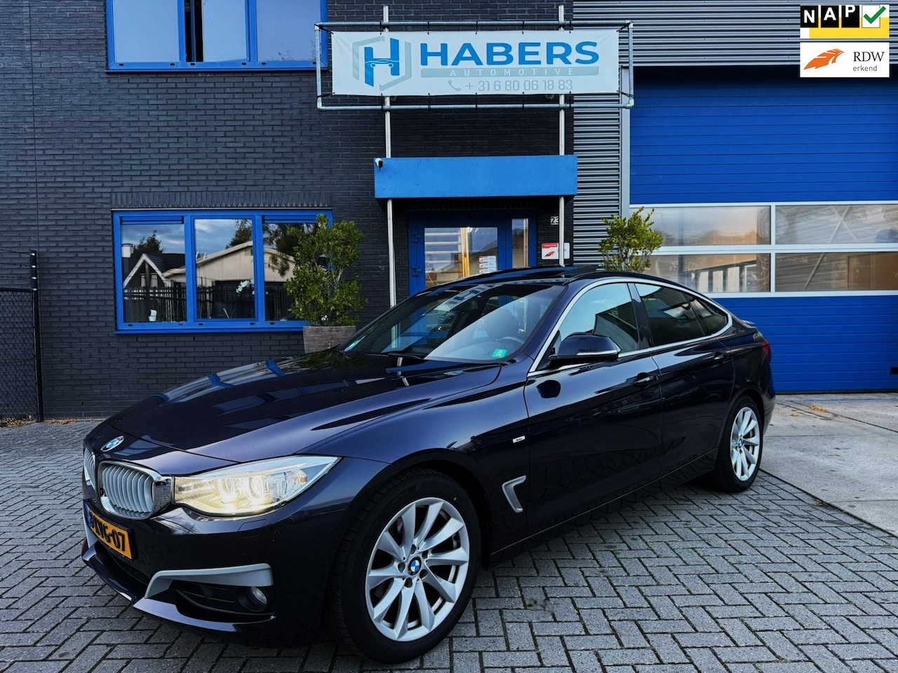 BMW 3-serie Gran Turismo - 320i High Executive 184PK|Origineel NL|Prof Navi|Schuifdak|Xenon|HarmonKardon|Leder|Blueto - AutoWereld.nl
