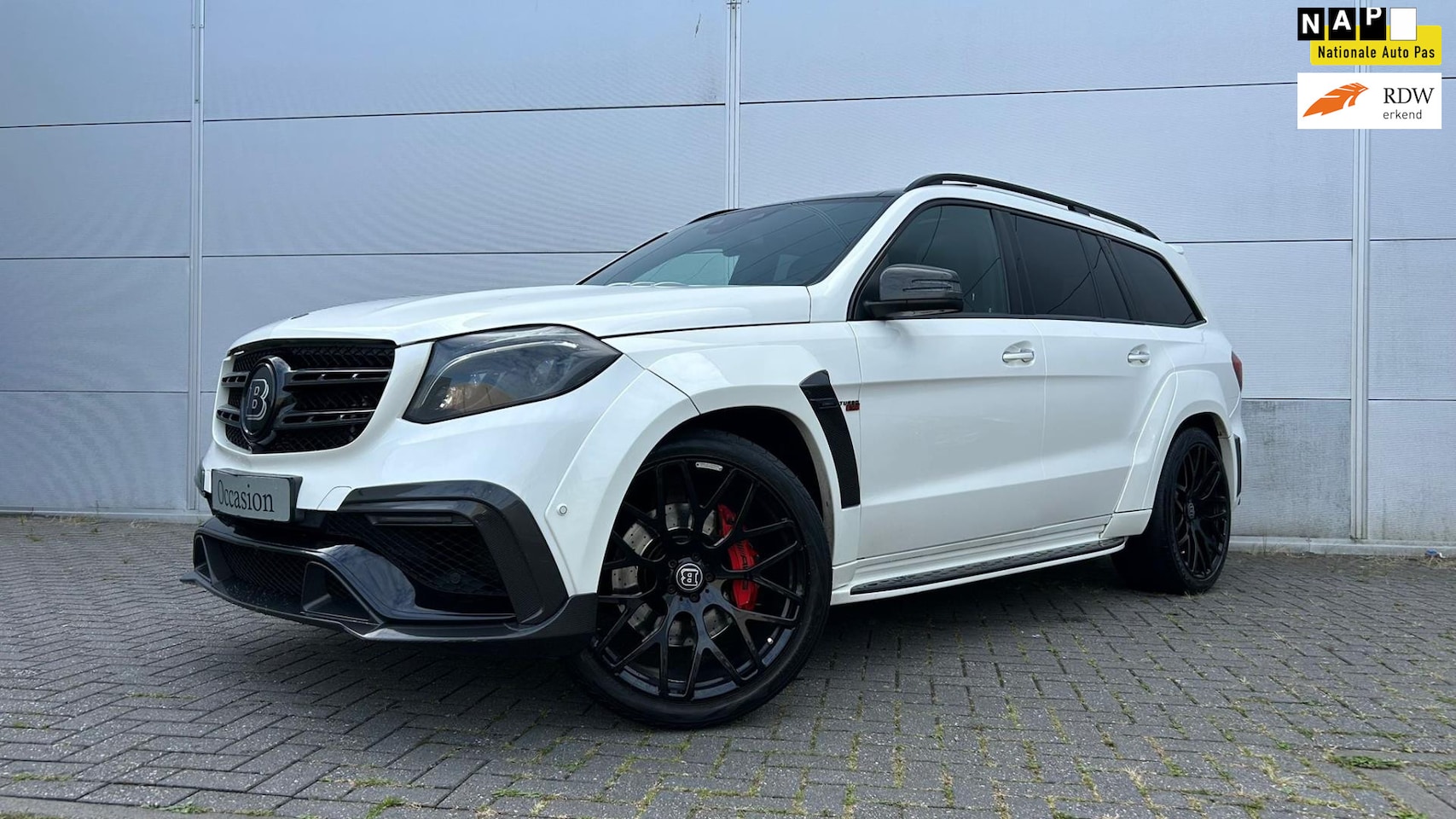 Mercedes-Benz GLS - 63 AMG Aut, Brabus 800 Widestar, Pano, LED - AutoWereld.nl
