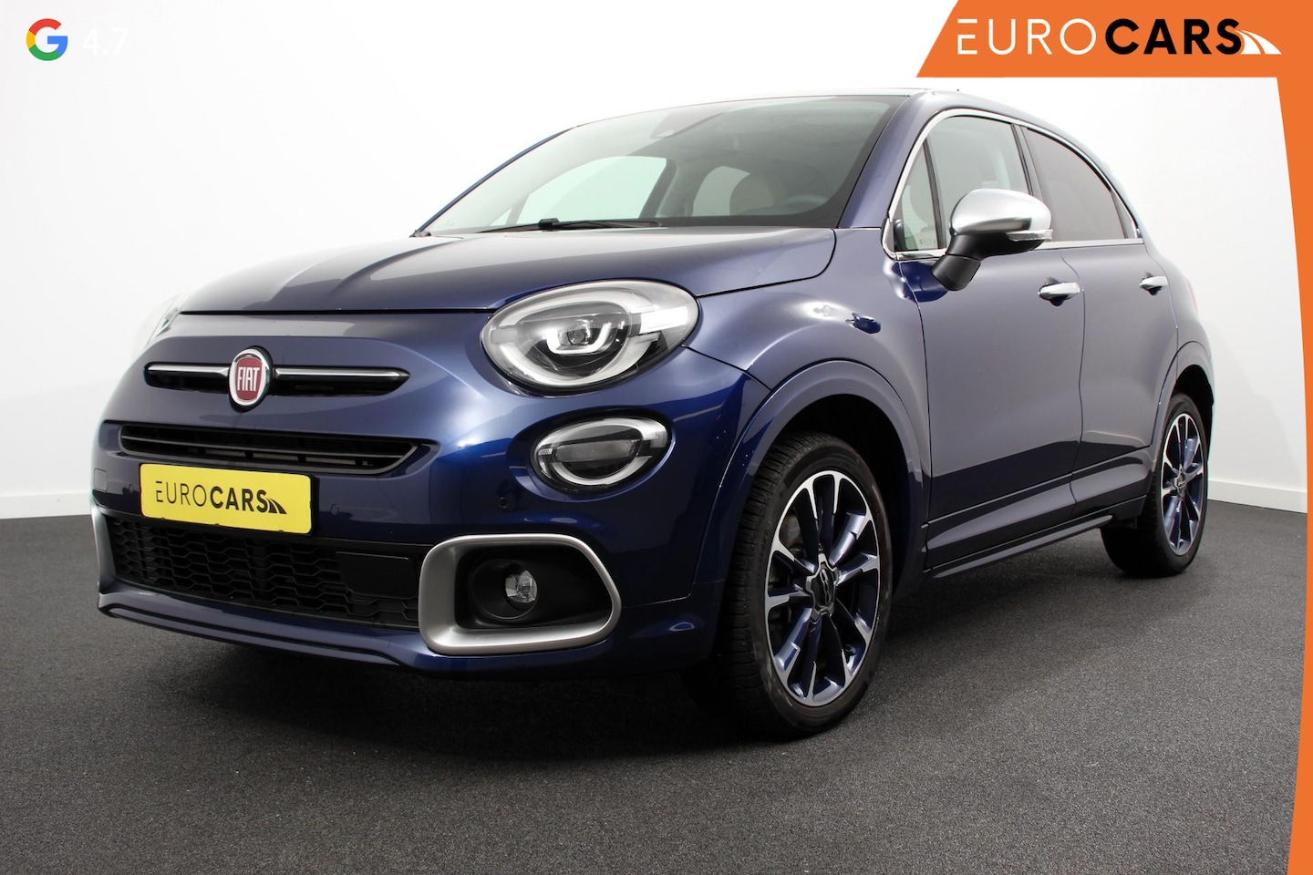 Fiat 500 X - Fiat 500X 1,4 Turbo 150pk Yacht Club Automaat Leder Navigatie Audio Canvas vouwdak Adaptiv - AutoWereld.nl