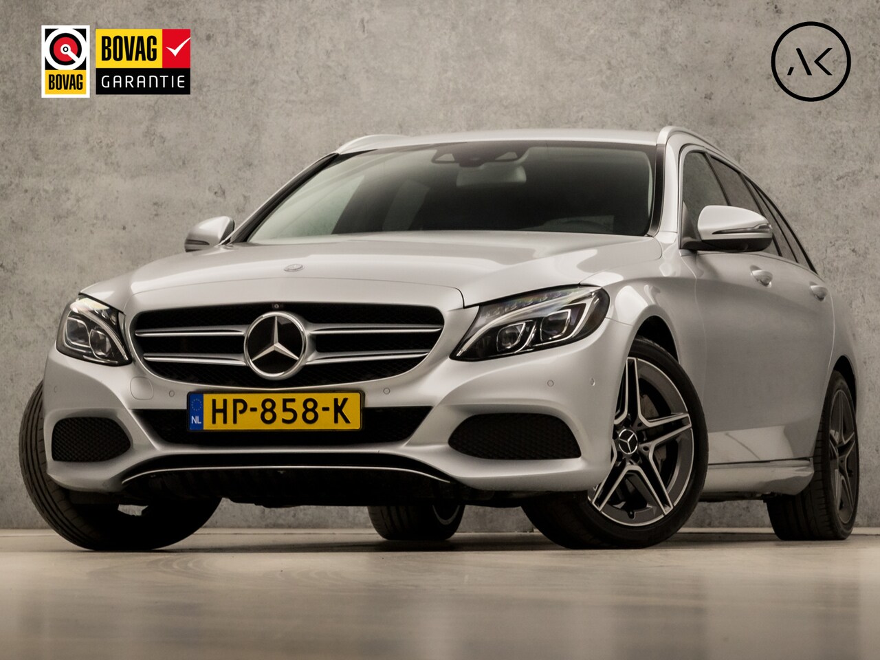 Mercedes-Benz C-klasse Estate - 350e Amg Sport 279Pk Automaat (NAVIGATIE, LUCHTVERING, LEDER, 360 CAMERA, STOELVERWARMING, - AutoWereld.nl