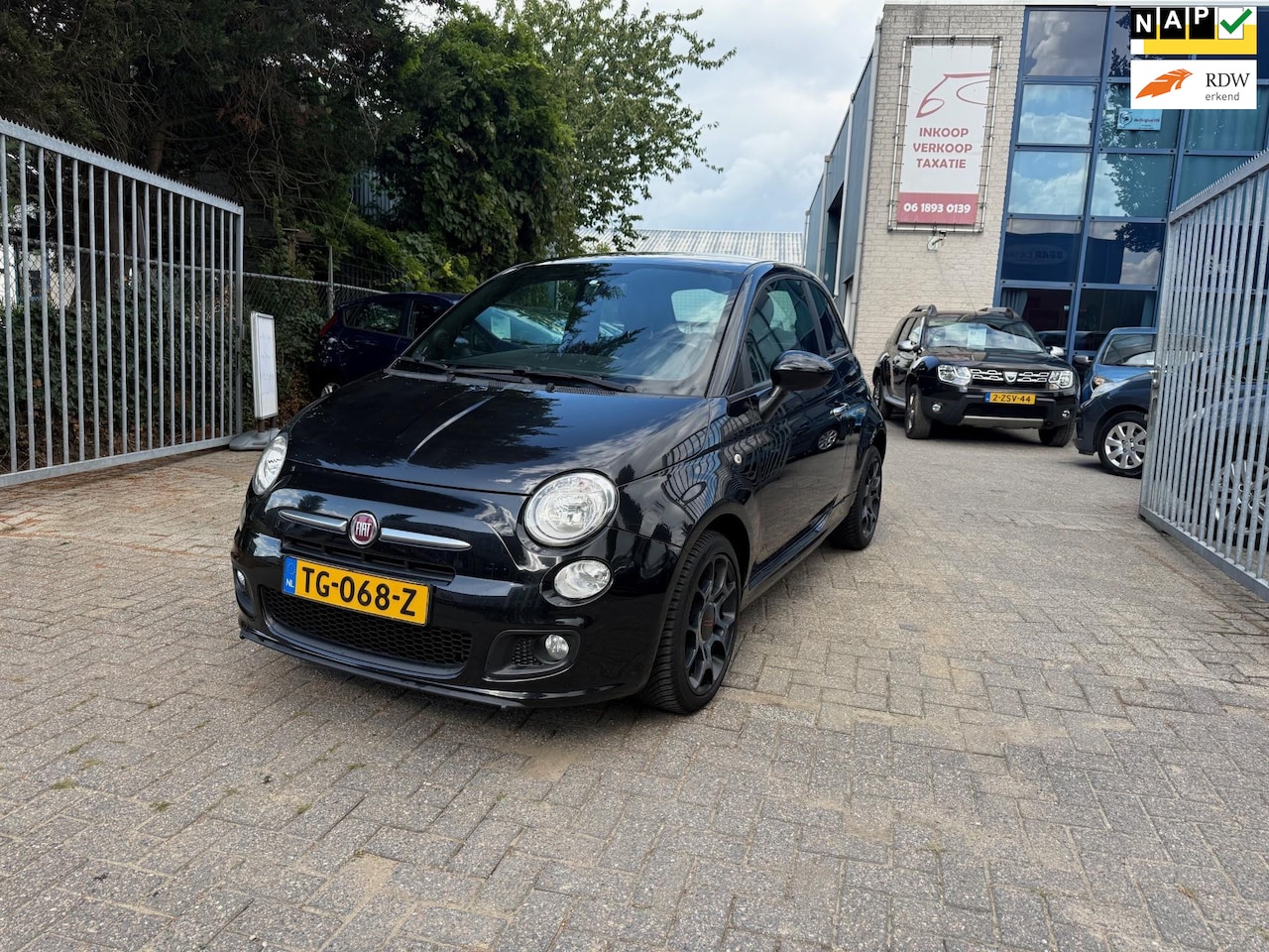 Fiat 500 - 1.2 Lounge SPORT Airco, APK 09/26 - AutoWereld.nl