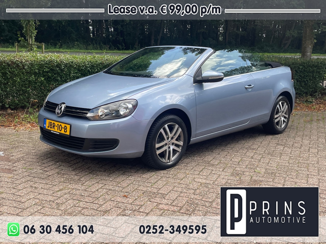 Volkswagen Golf Cabriolet - 1.4 TSI|Clima|Leer|Stoelverw.|1st eig|Dealer ond. - AutoWereld.nl