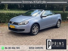 Volkswagen Golf Cabriolet - 1.4 TSI|Clima|Leer|Stoelverw.|1st eig|Dealer ond