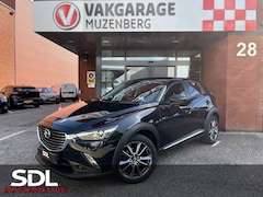 Mazda CX-3 - 2.0 SkyActiv-G 120 GT-Luxury // HEAD-UP DISPLAY // LEDER // ELEK. STOEL+GEHEUGEN // DODEHO