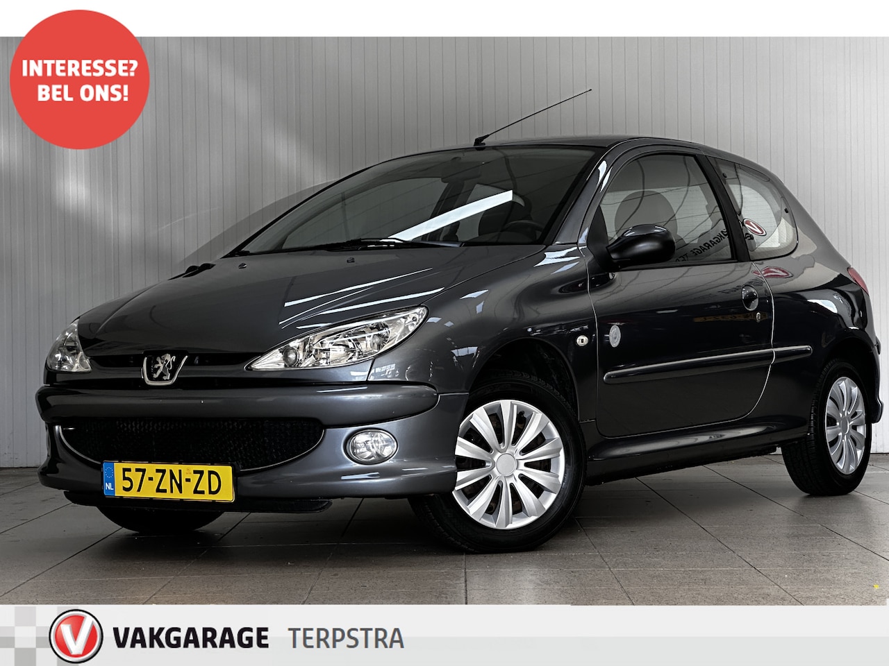 Peugeot 206 - 1.4 Génération /D-Riem Verv. 105.000KM! /Elek. ramen voor /Radio-CD /Stuurbekrachtiging /B - AutoWereld.nl