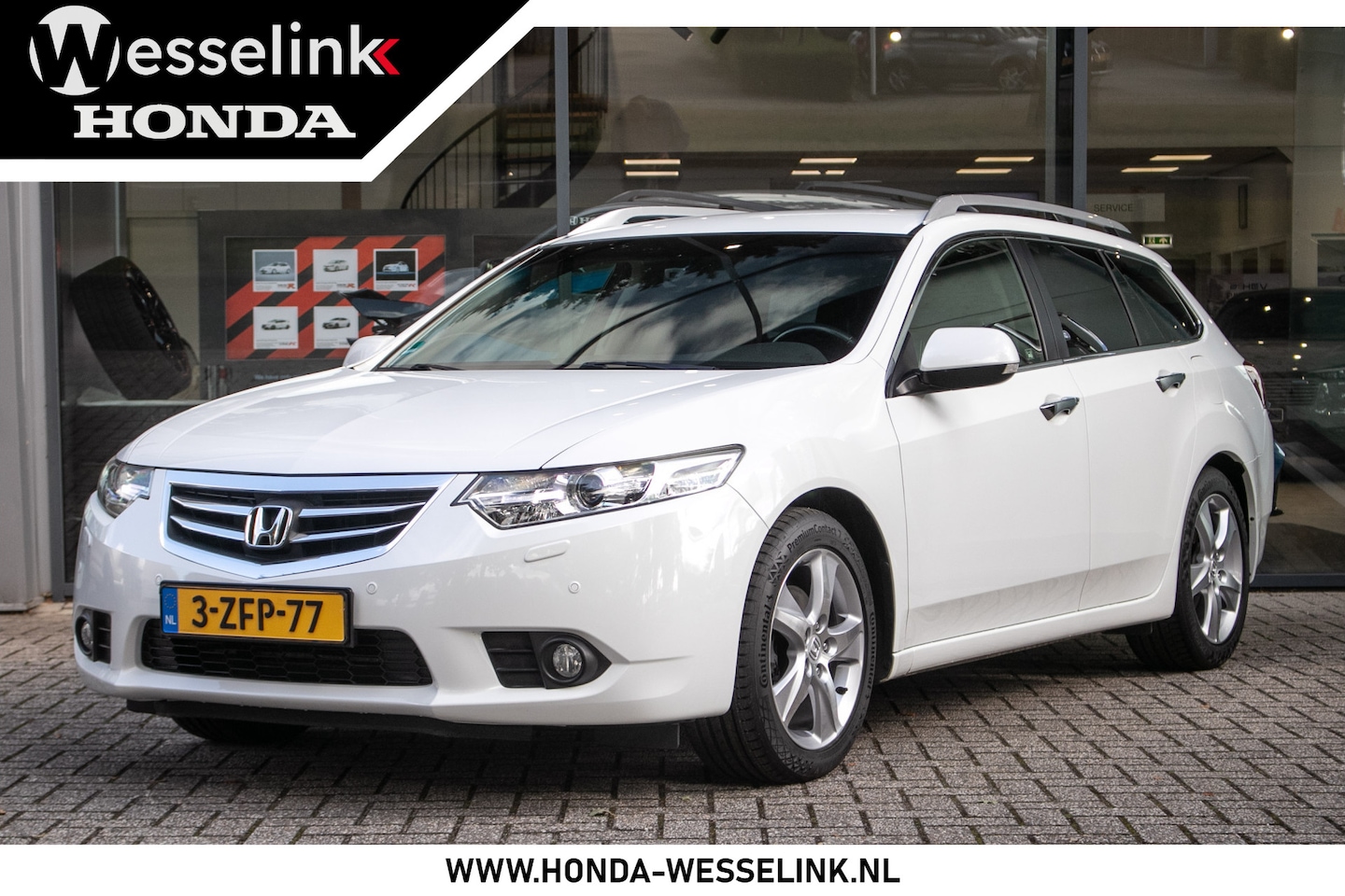 Honda Accord Tourer - 2.0i Lifestyle -All in rijklaarprijs | Trekhaak | Navipack | 12 mnd Bovag | 17 inch - AutoWereld.nl