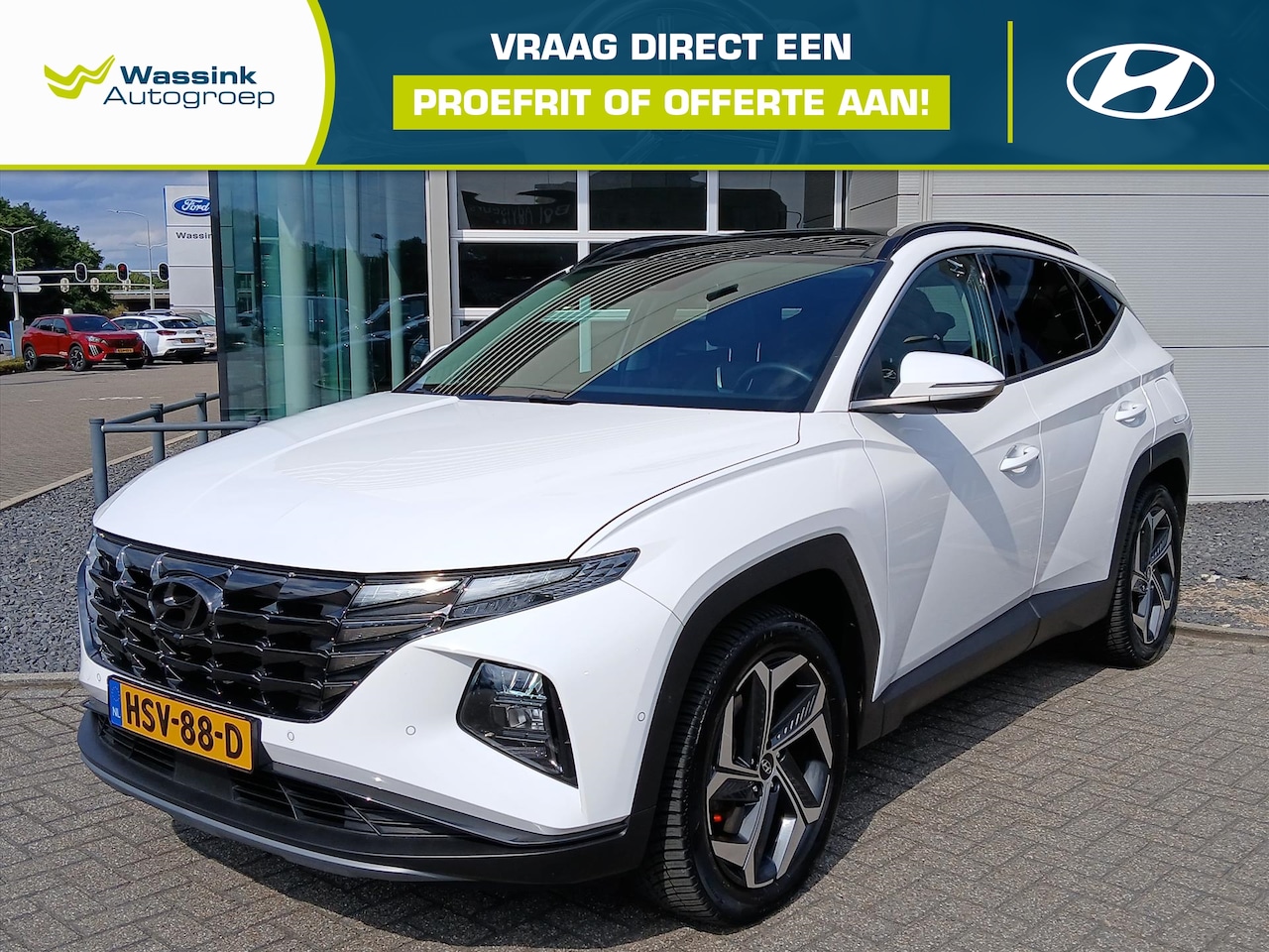 Hyundai Tucson - 1.6 T-GDi PHEV 265pk AWD Automaat Premium Sky I Stoelverwarming I Stoelventilatie I Stuurv - AutoWereld.nl