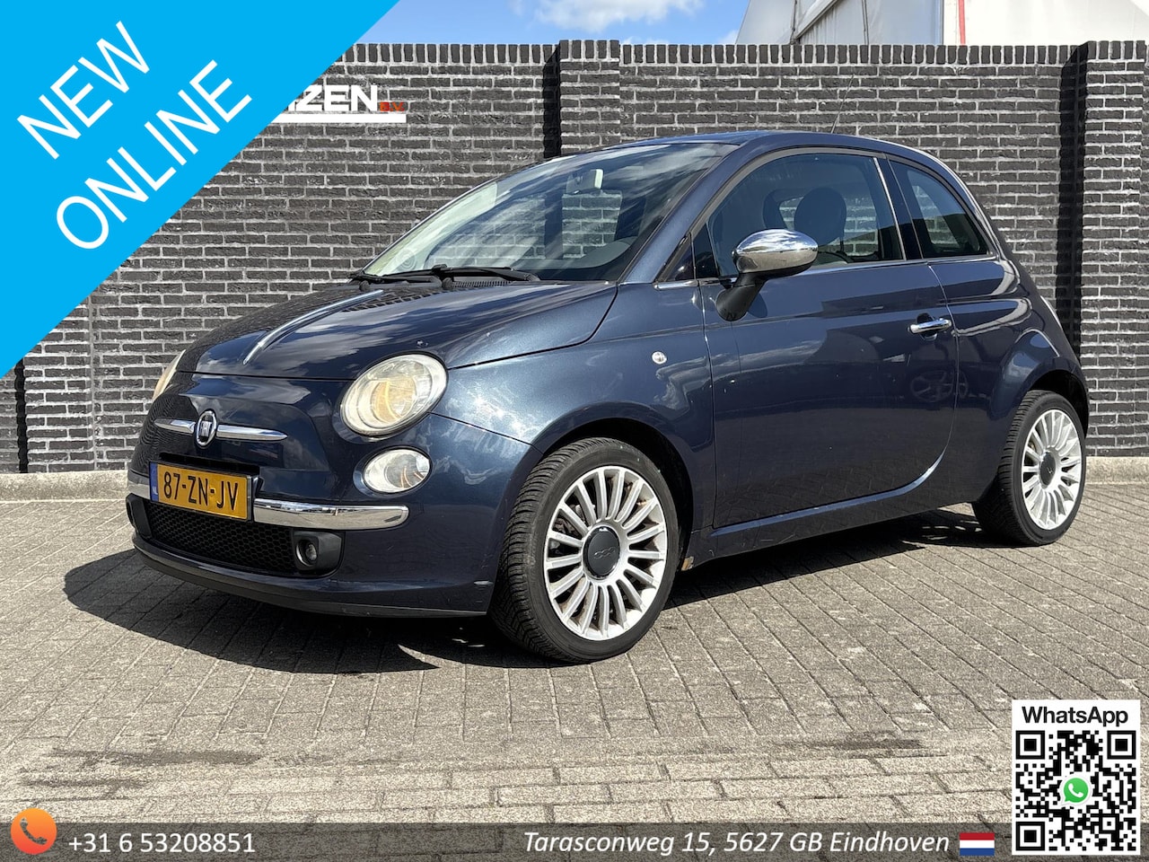 Fiat 500 - 1.2 Lounge | Pano | Climate | APK 08-2026 | - AutoWereld.nl