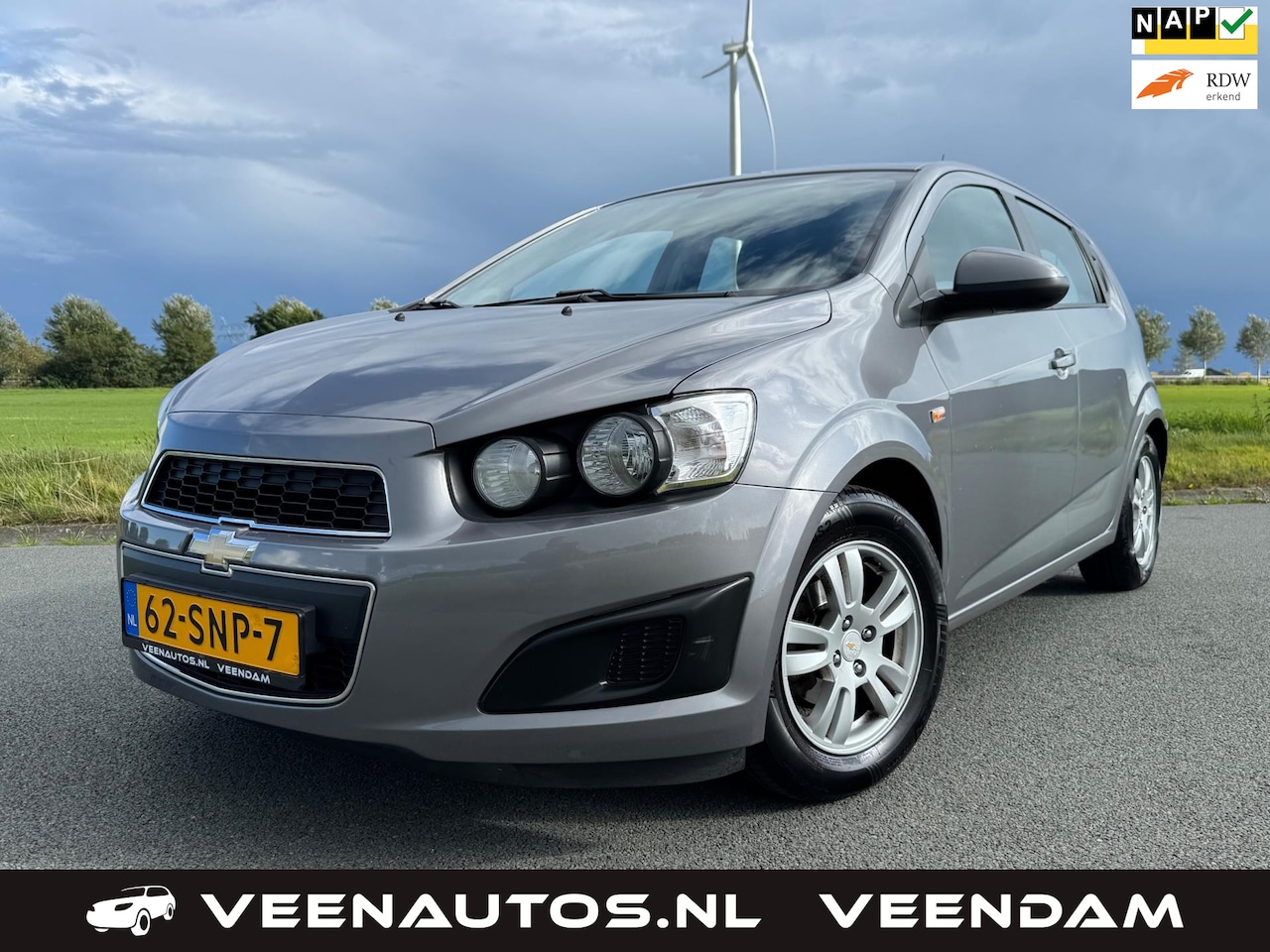 Chevrolet Aveo - 1.2 LT Airco 5 Deurs Cruise Trekhaak NAP! - AutoWereld.nl