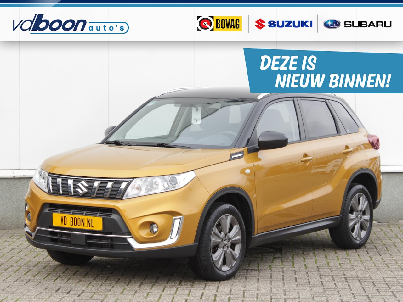 Suzuki Vitara - 1.4 Boosterjet Select Automaat | Navi | Cruise | Clima | Lm-Velgen - AutoWereld.nl