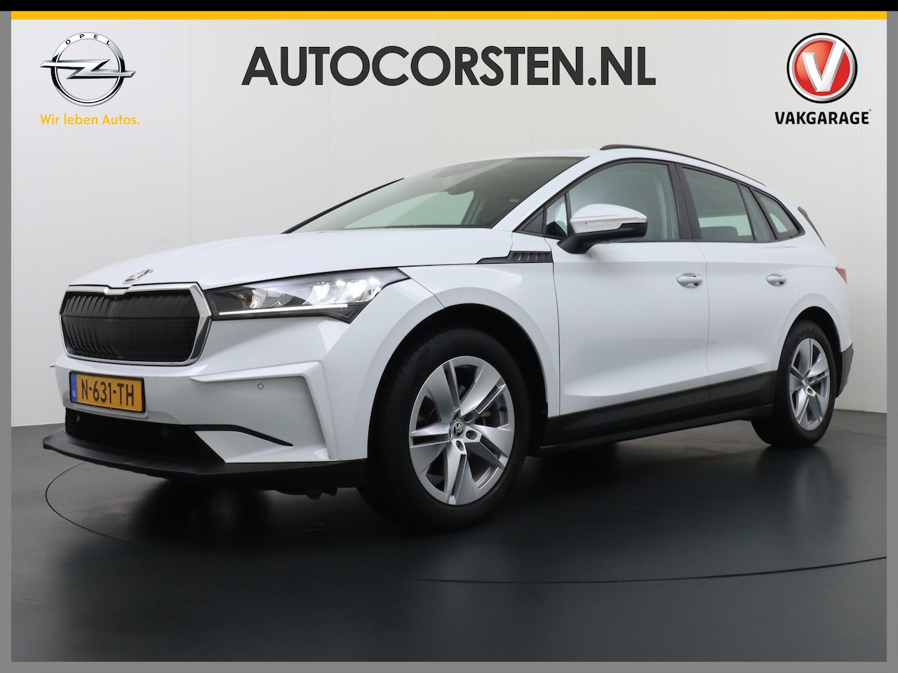 Skoda Enyaq iV - 60 SOH 92% Apple Carplay Android Auto Navi Ecc Cruise Control Camera Pdc Led MirrorLink Lm - AutoWereld.nl