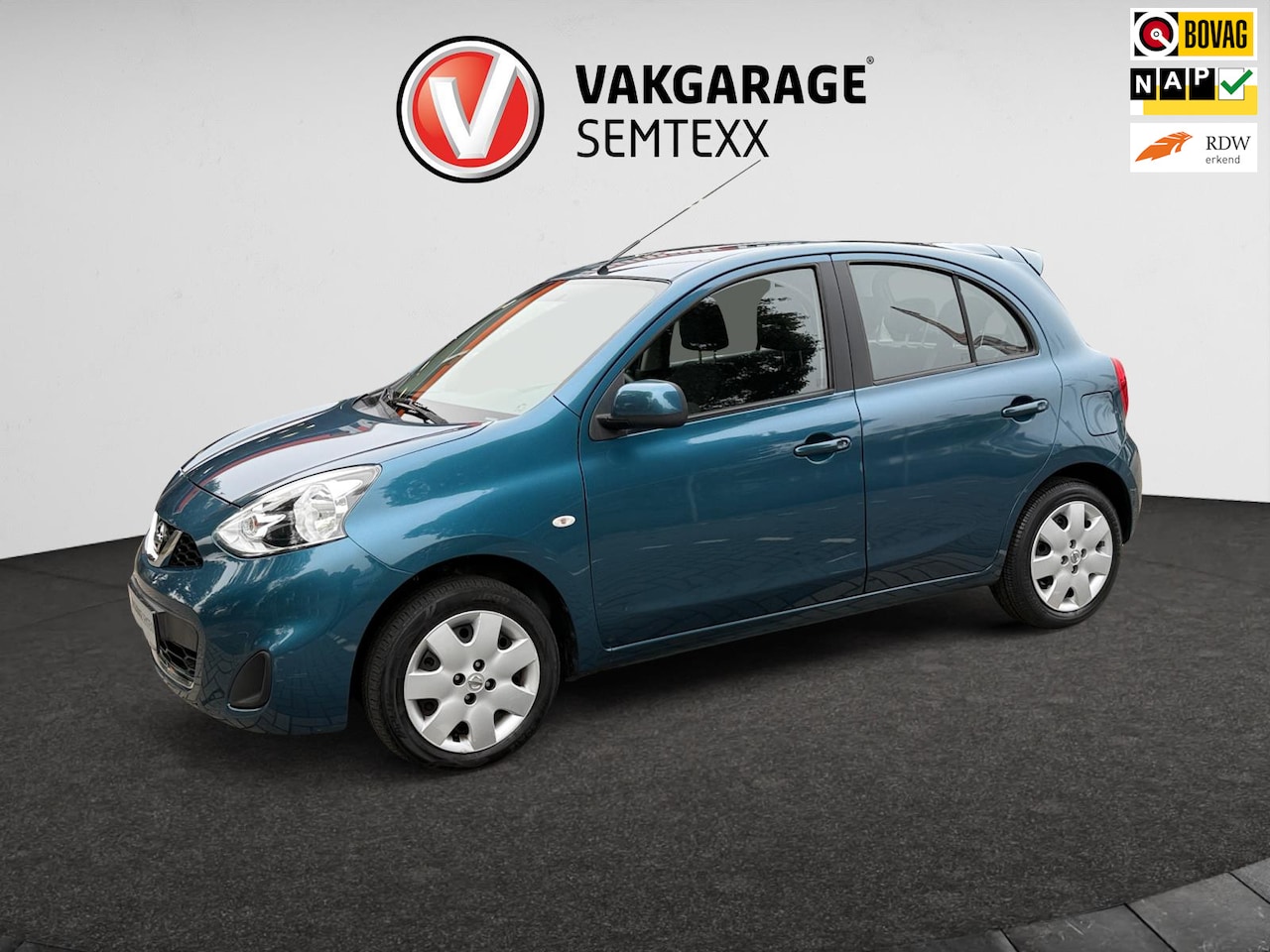 Nissan Micra - 1.2 Acenta | Airco | Cruise | IsoFix | 1ste Eigenaar | Origineel Nederlandse Auto | Slecht - AutoWereld.nl