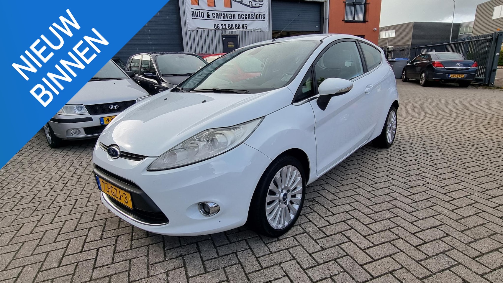 Ford Fiesta - 1.25 Titanium Clima, Bluetooth, LMV, cruisecontr., Handelsauto voor een meeneemprijs. - AutoWereld.nl