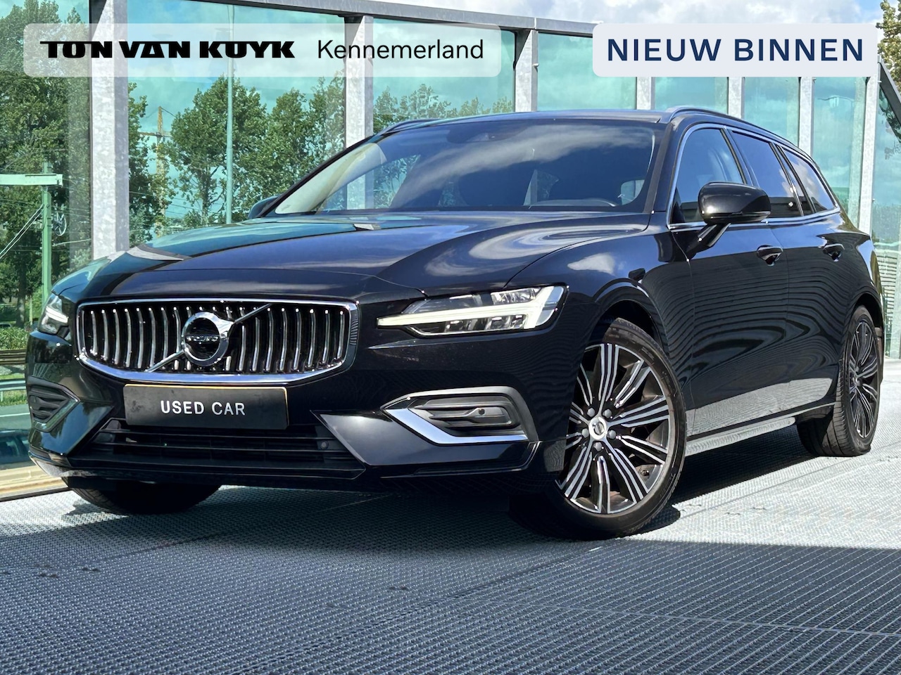 Volvo V60 - 2.0 T6 AWD Inscription Automaat, Verwarmde stoelen V+A+Stuur, Key less, Intellisafe, Parke - AutoWereld.nl