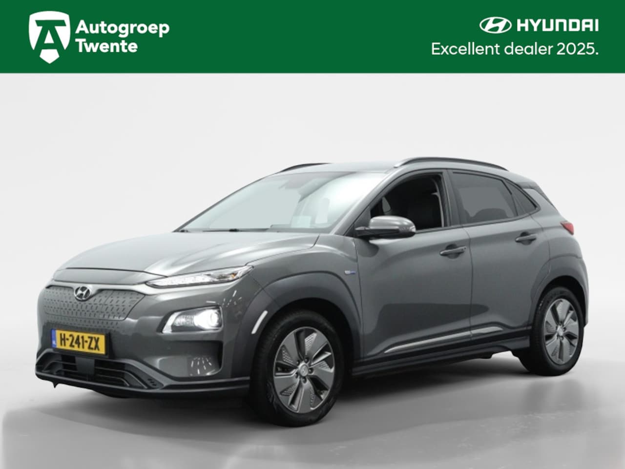 Hyundai Kona Electric - EV Premium 64 kWh | Leder | Navigatie | Apple carplay | Camera - AutoWereld.nl