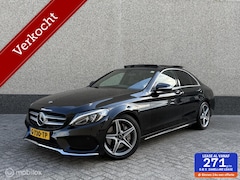 Mercedes-Benz C-klasse - C300 CDI HYBRID Edition 1Aut AMG Panorama Led Navi Leder Apk 2015