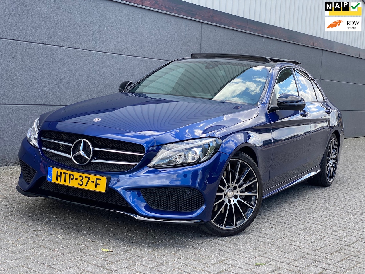 Mercedes-Benz C-klasse - 160 Ambition/ amg pakket/ 1e EIG/ dealeronderhouden/ 1jaar apk/ volle opties - AutoWereld.nl