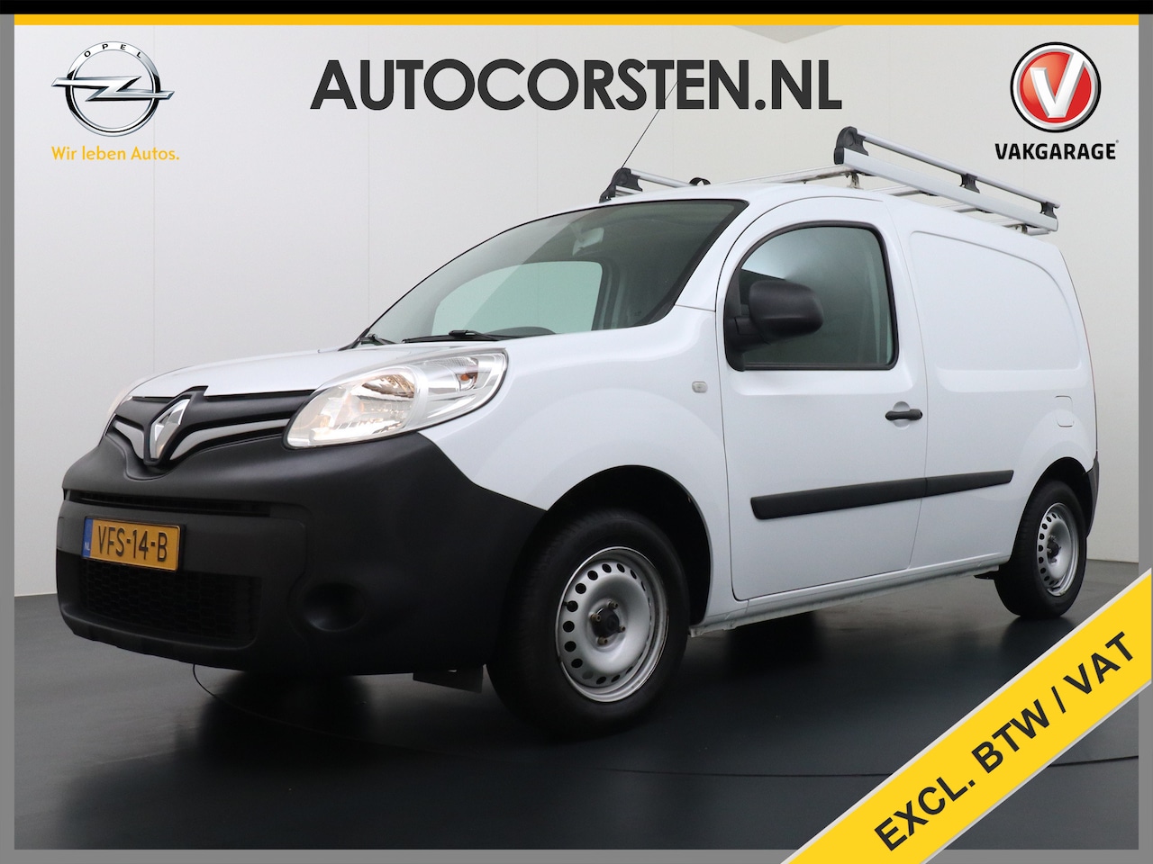 Renault Kangoo - 1.5DCi 75 Airco Navi Trekhaak Cruise Control Pdc Energy Comfort Schuifdeur met Raam Imperi - AutoWereld.nl