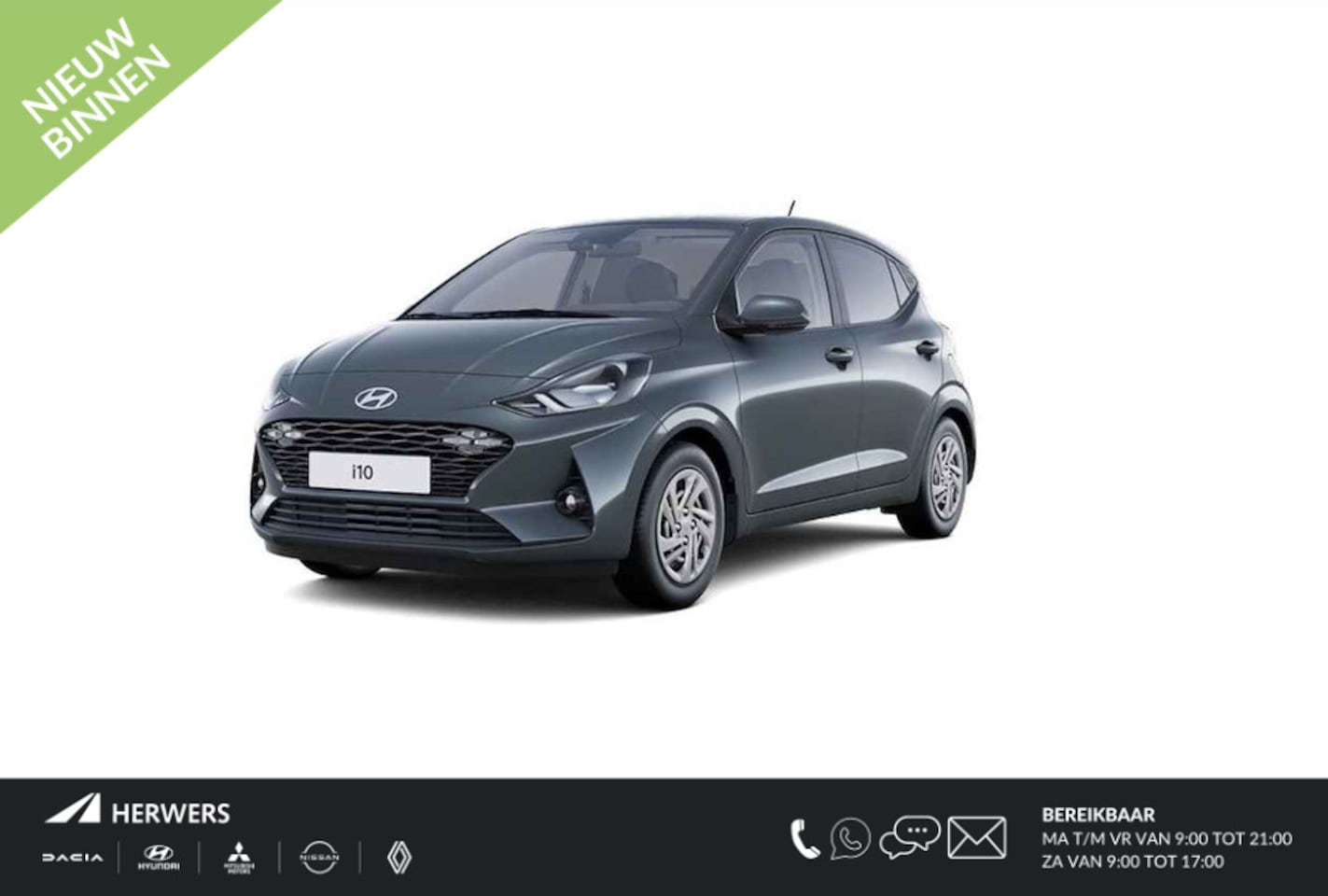 Hyundai i10 - 1.0 Premium / Airco / Cruise Control / Navigatie / Achteruitrij Camera / - AutoWereld.nl
