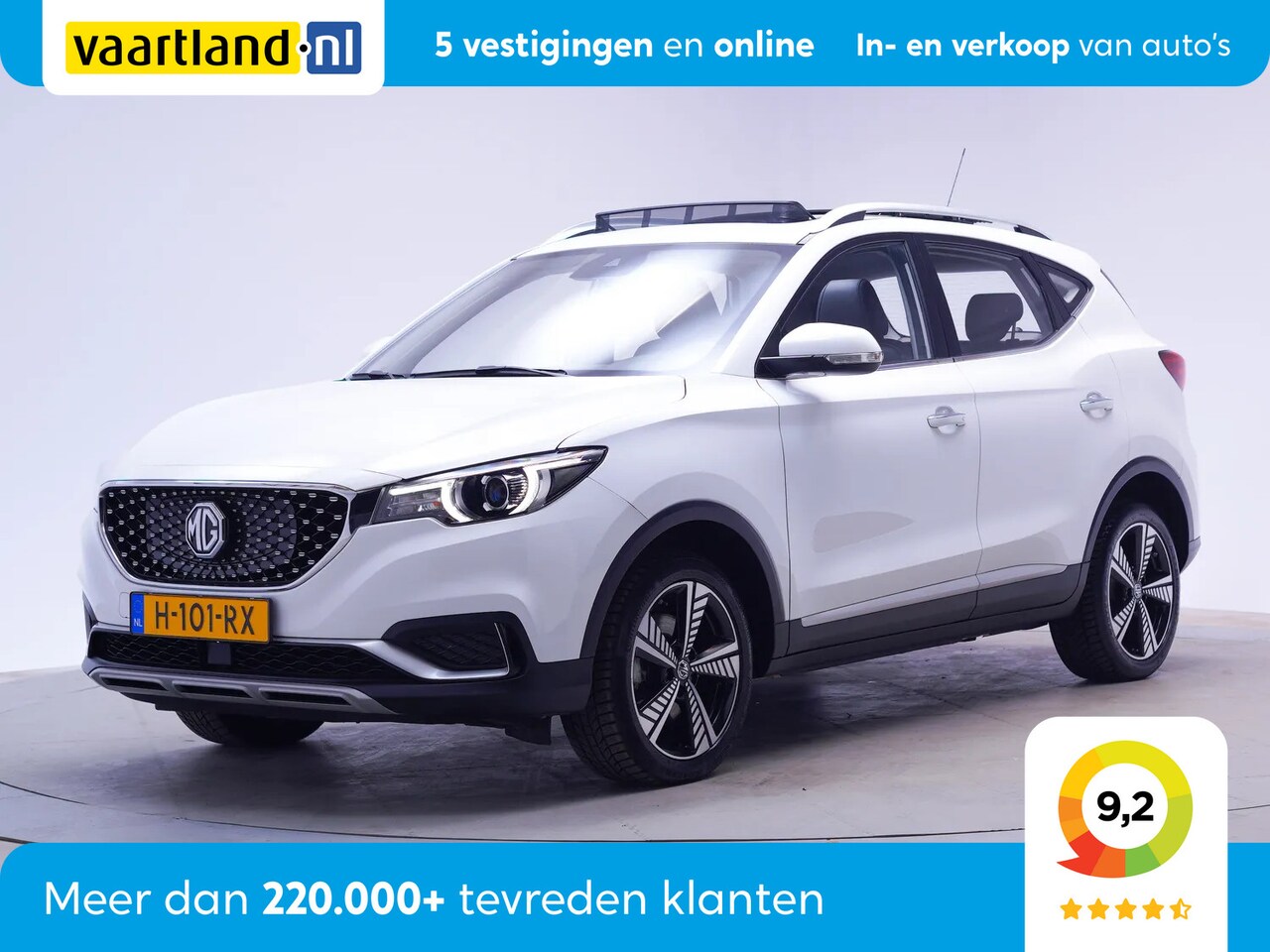 MG ZS - Luxury 45 kWh [ Panorama Leder Navi ] - AutoWereld.nl