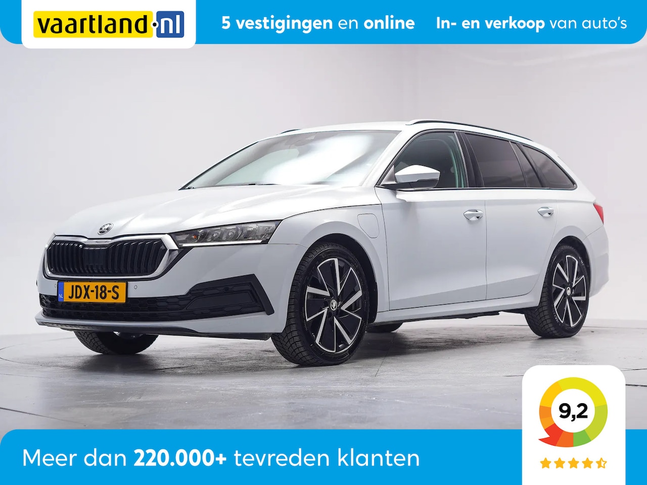 Skoda Octavia Combi - 1.4 TSI iV PHEV Business Edition Aut. [ LED Virtual Navi Stuurverwarming ] - AutoWereld.nl