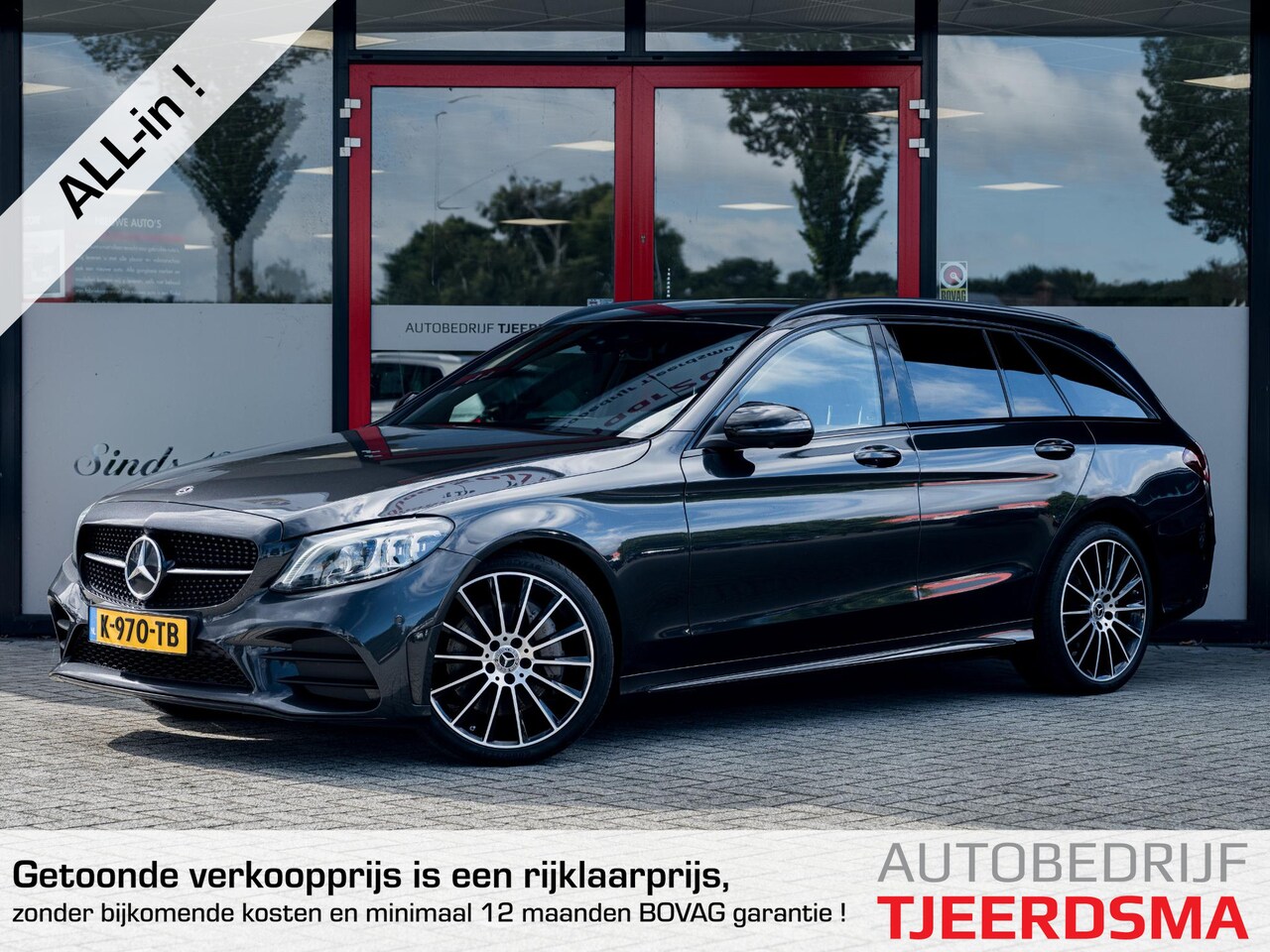 Mercedes-Benz C-klasse Estate - 300 e AMG Limited | Trekhaak | Virtual Cockpit | Navigatie | Stoelverwarming | Sfeerverlic - AutoWereld.nl