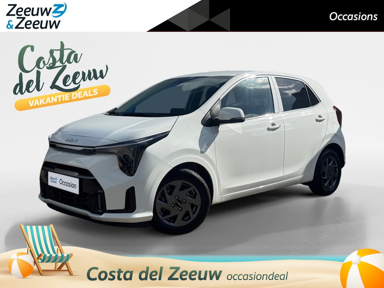Kia Picanto - 1.0 DPI DynamicPlusLine | Airco | Navi | Camera | Parkeersensoren | Cruise Control | Apple - AutoWereld.nl
