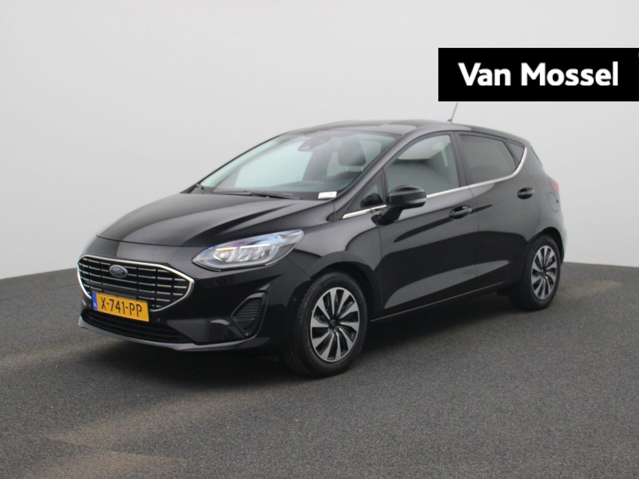 Ford Fiesta - 1.0 EcoBoost Hybrid Titanium X | Navigatie | Stoelverwarming |  Cruise Control | Parkeerse - AutoWereld.nl