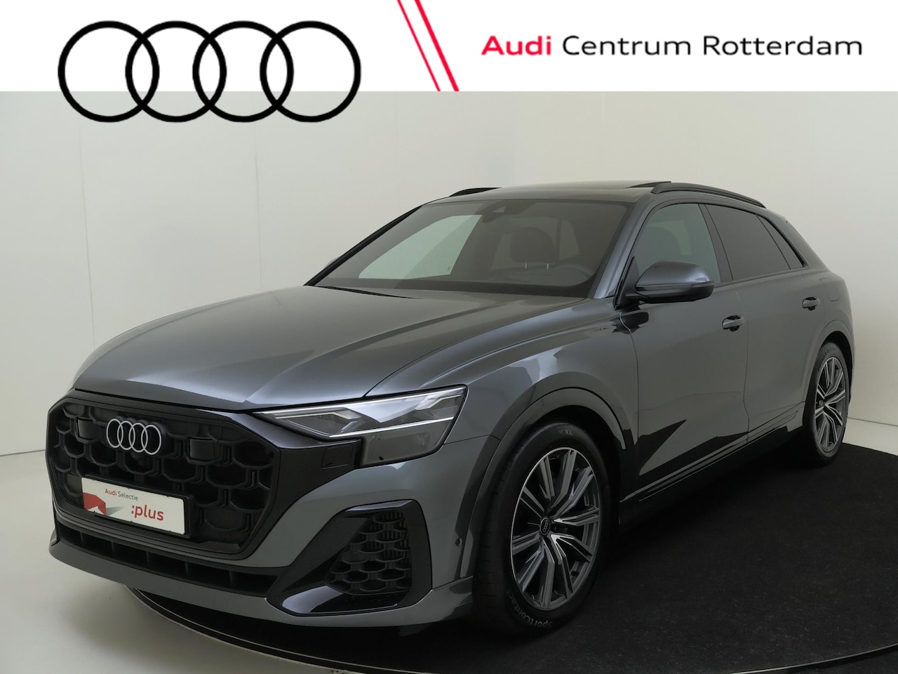 Audi Q8 - 55 TFSI e quattro Pro Line S | Panoramadak | Luchtvering | Trekhaak | Vierwielbesturing | - AutoWereld.nl