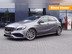 Mercedes-Benz A-klasse - A45 AMG 4Matic Stage 1/ Downpipe/ Panodak /Carplay /Leer/Harman Kardon/Camera