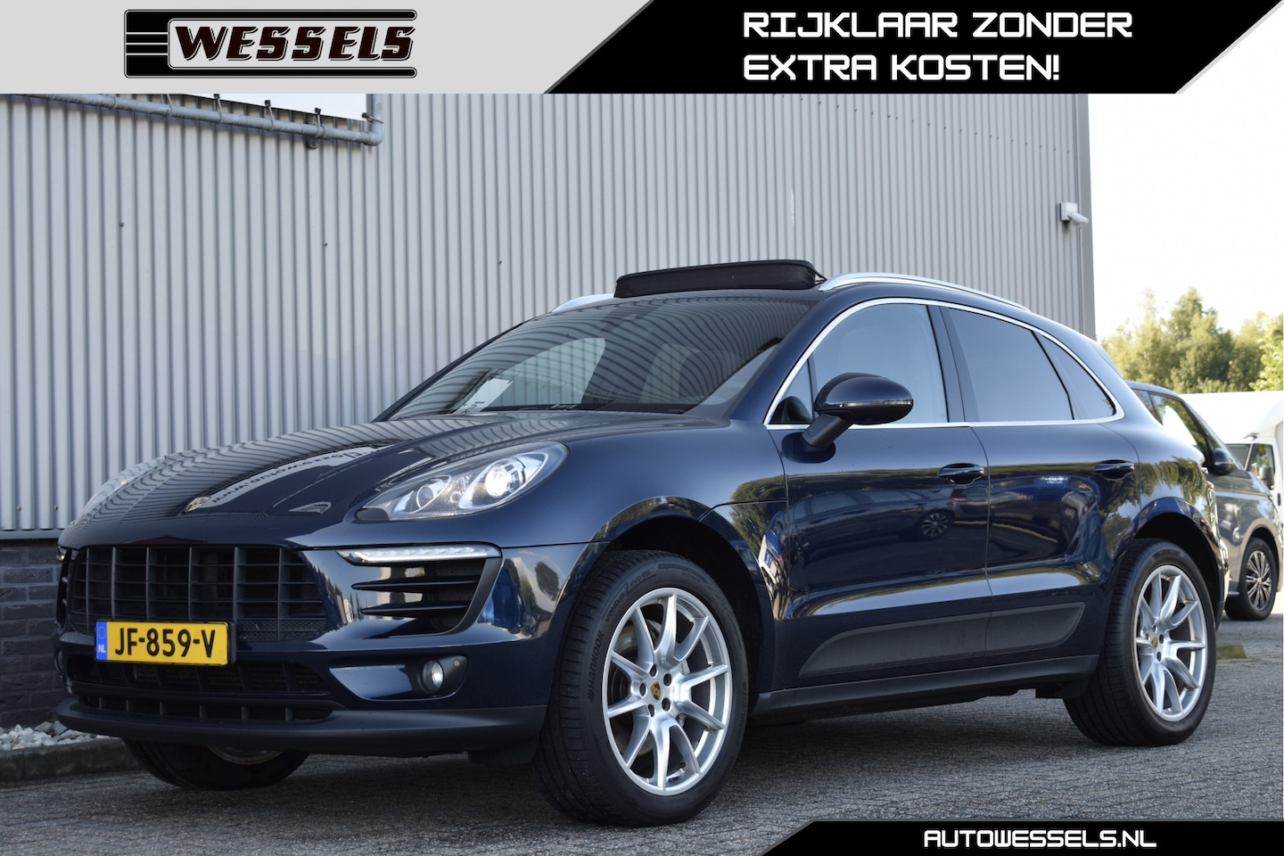 Porsche Macan - 3.0 D S Panorama, Elek. Trekhaak, Luchtvering, Camera, Memory, NAP - AutoWereld.nl