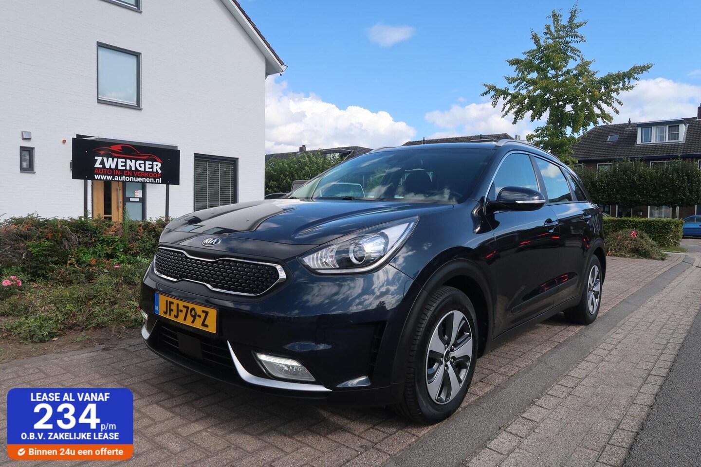Kia Niro - 1.6 GDi Hybrid CAMERA|CARPLAY|NAVIGATIE|ADAPTIVE CRUISECONTROL|PERFECT ONDERHOUDEN - AutoWereld.nl