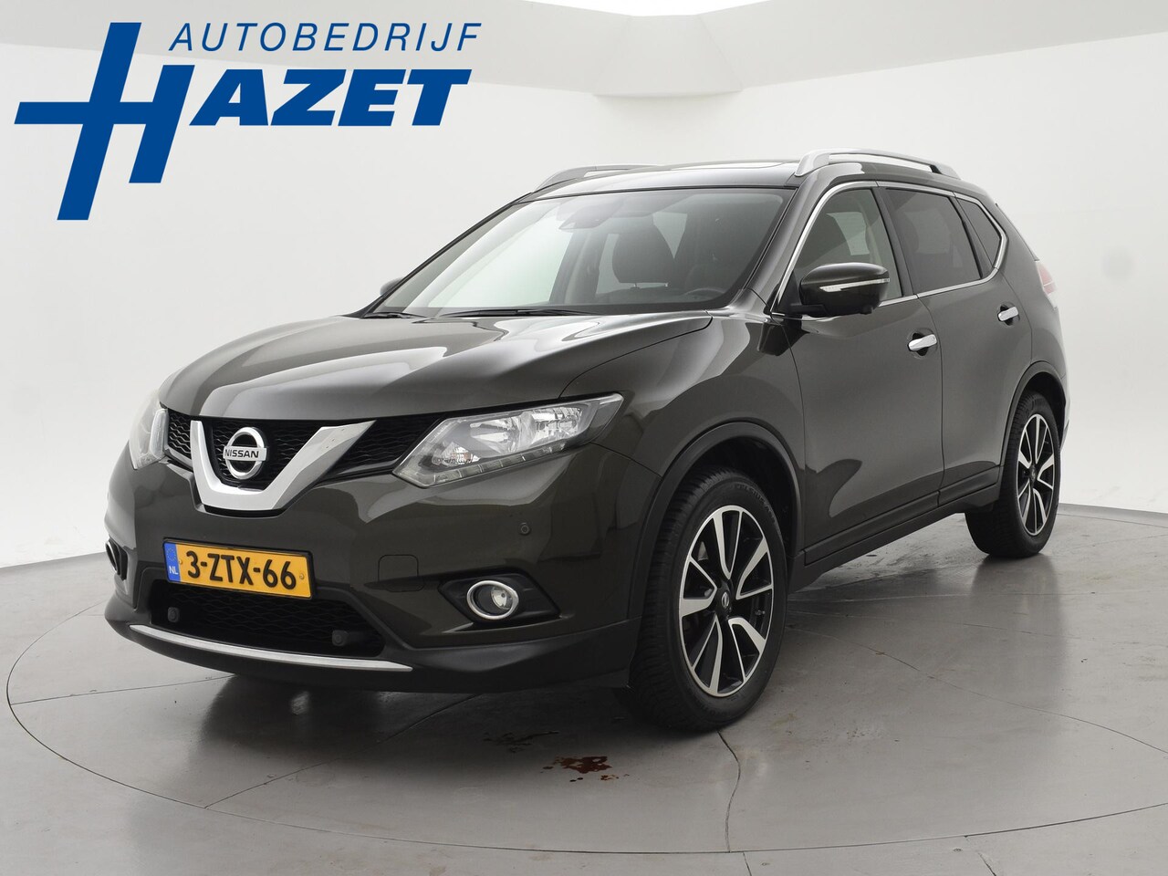 Nissan X-Trail - 1.6 DCI 130 PK AUT. 7-PERS. + TREKHAAK | LEDER | PANORAMA | 360 CAMERA | 19 INCH - AutoWereld.nl
