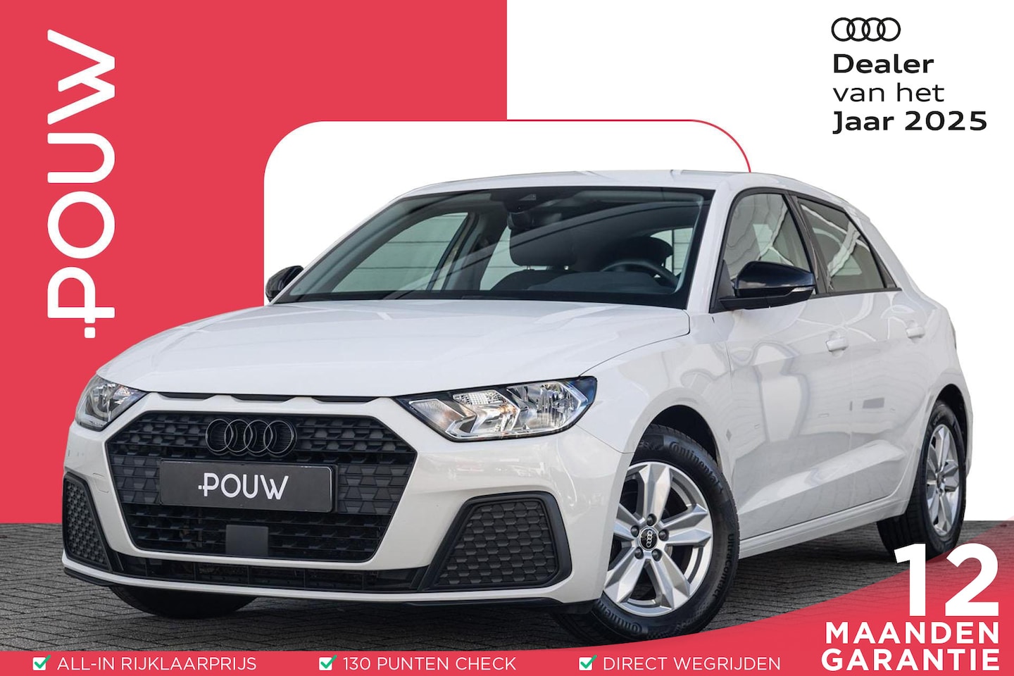Audi A1 Sportback - 25 TFSI 95pk Pro Line | Apple Carplay/Android Auto - AutoWereld.nl