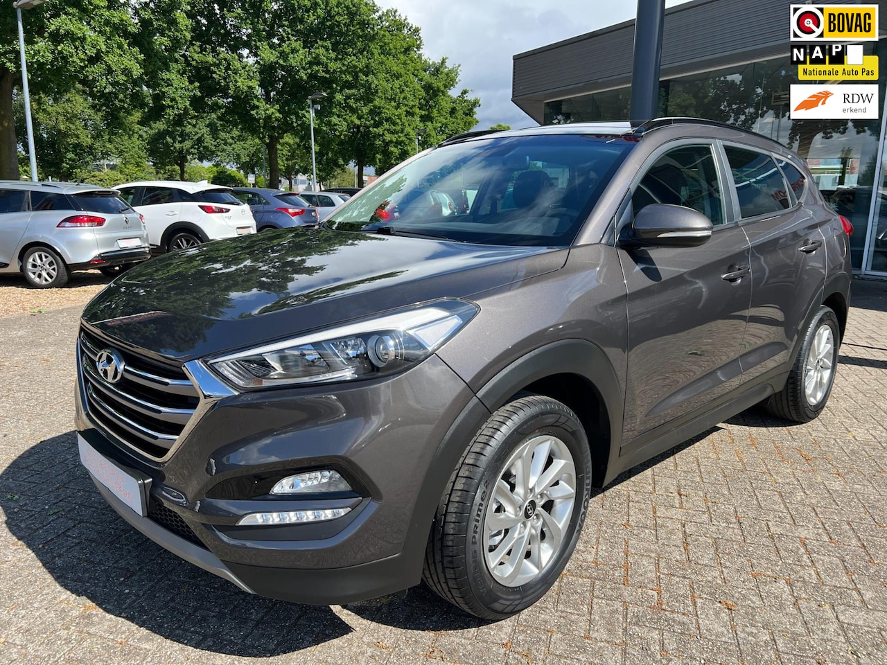 Hyundai Tucson - 1.6 GDi i-Motion 1.6 GDi i-Motion, Automaat, Navi, Panodak, Camera, 4wd, 177 pk - AutoWereld.nl