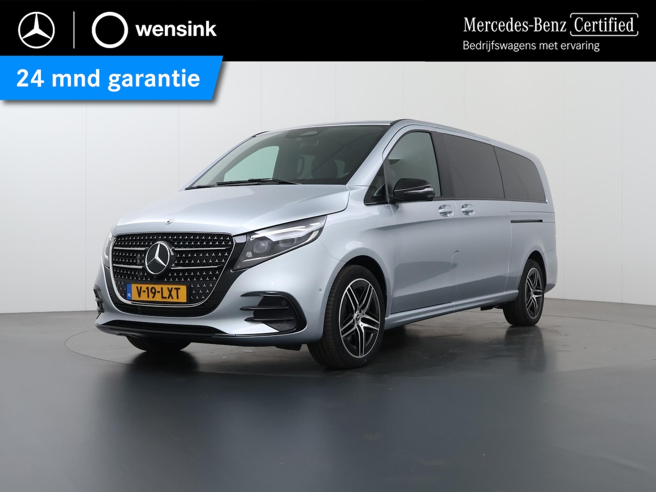 Mercedes-Benz V-klasse - 250d 4-MATIC XL L3 Avantgarde | Dubbele Cabine 360 CAMERA | DISTRONIC PLUS | LEDER | ZWART - AutoWereld.nl